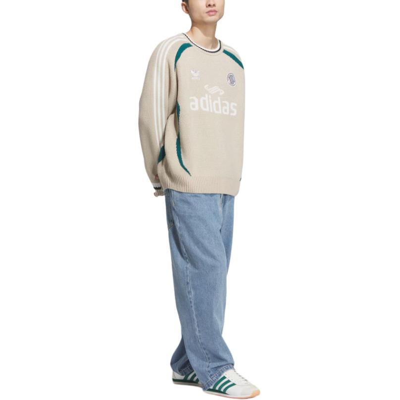 adidas Оригиналы ADICOLOR ADC BC CREW U Трикотаж Унисекс Светло-коричневый JL8363
