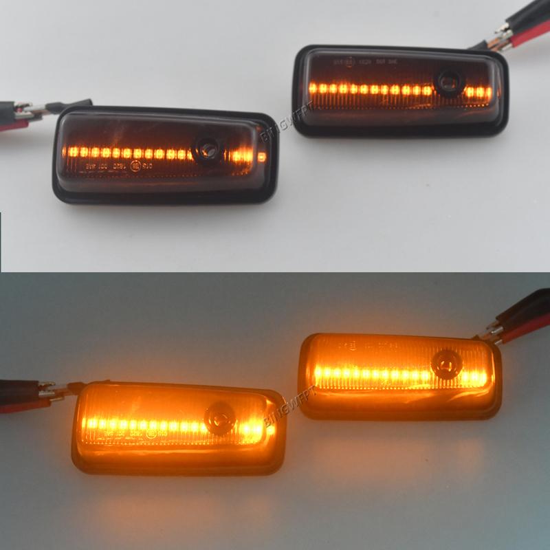 New Dynamic LED Side Marker For Mercedes-Benz W461 W463 G-Class G500 G550 G55 G63 G65 1986-2002 Side Marker Lamp