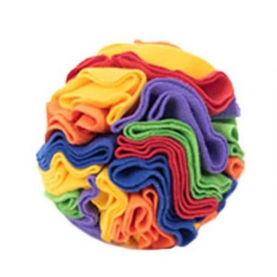 Мяч для работы с собачьим носом Neat Plus, игрушечный мяч для закусок, Радуга, 20 см