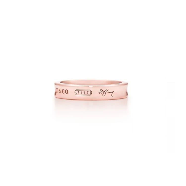 TIFFANY & CO. Металлические кольца Унисекс Розовое золото 60141958