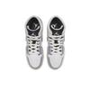 Air Jordan 1 Mid SE Craft GS Inside Out - Cement Grey Kids Sneakers Black White Tech-Grey FD9091-002