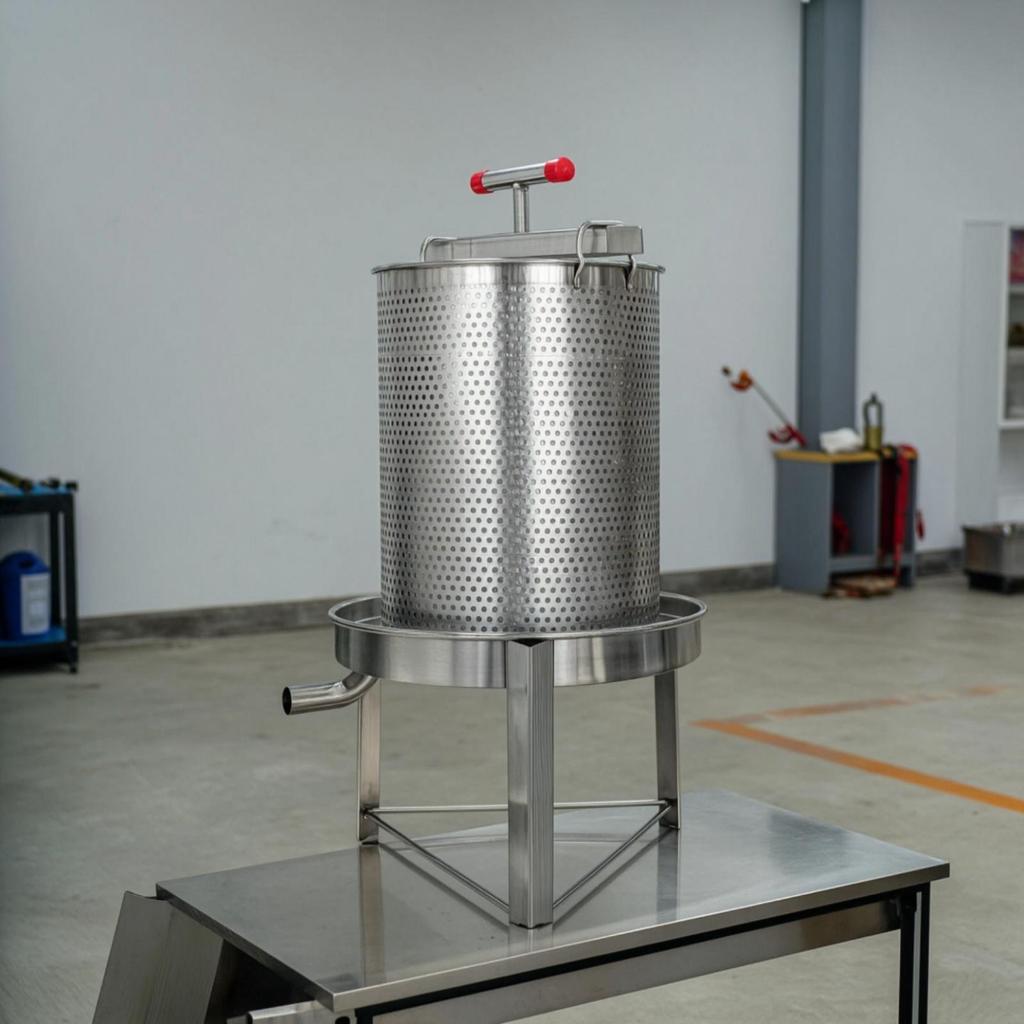 Stainless Steel Manual Honey Press Split-Type Machine Tabletop