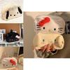 Плюшевая пенал Hello Kitty Pochacco большого объема для школьников и офиса