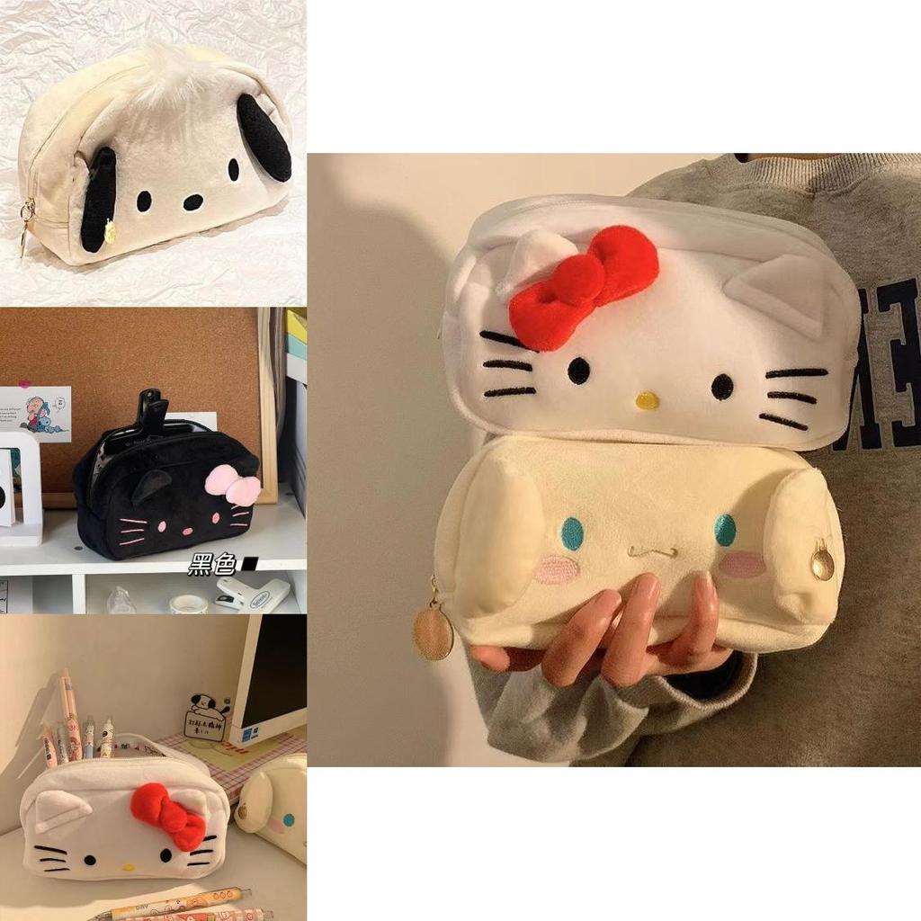 Плюшевая пенал Hello Kitty Pochacco большого объема для школьников и офиса