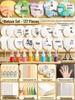 Children’s DIY Natural Lacquer Fan Kit - Complete Set with Pigments