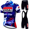 Men's Cycling Outfit Set  Quick Step Clothing 2026 Bicycles Clothes Summer Bike Jersey Cycle Jacket Man Spring Shorts Bib