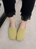 Женские балетки на плоской подошве, повседневные мокасины с квадратным носком, женские удобные мягкие дышащие туфли на плоской подошве Zapatillas 2024