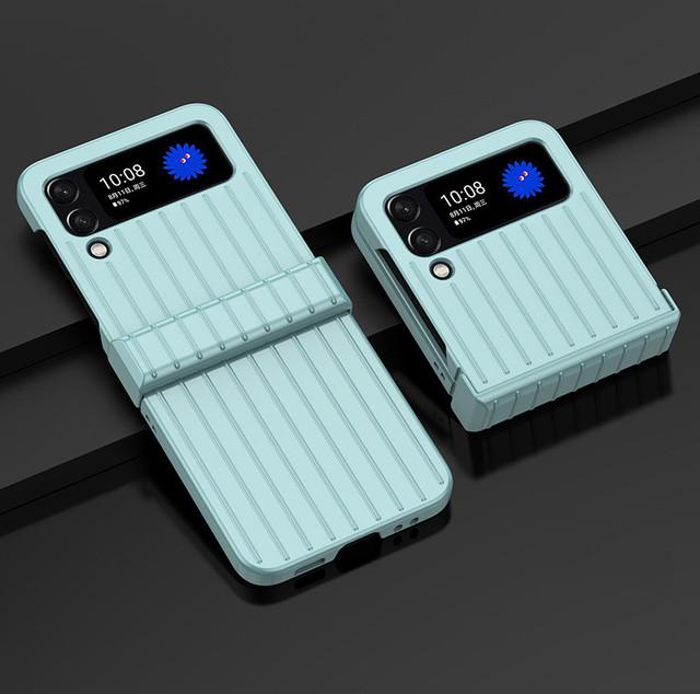 Модный простой противоударный складной чехол для Samsung Galaxy Z Flip3 Flip 3 5g с защитой от царапин чехол для Samsung Z Flip 3 5g Capa