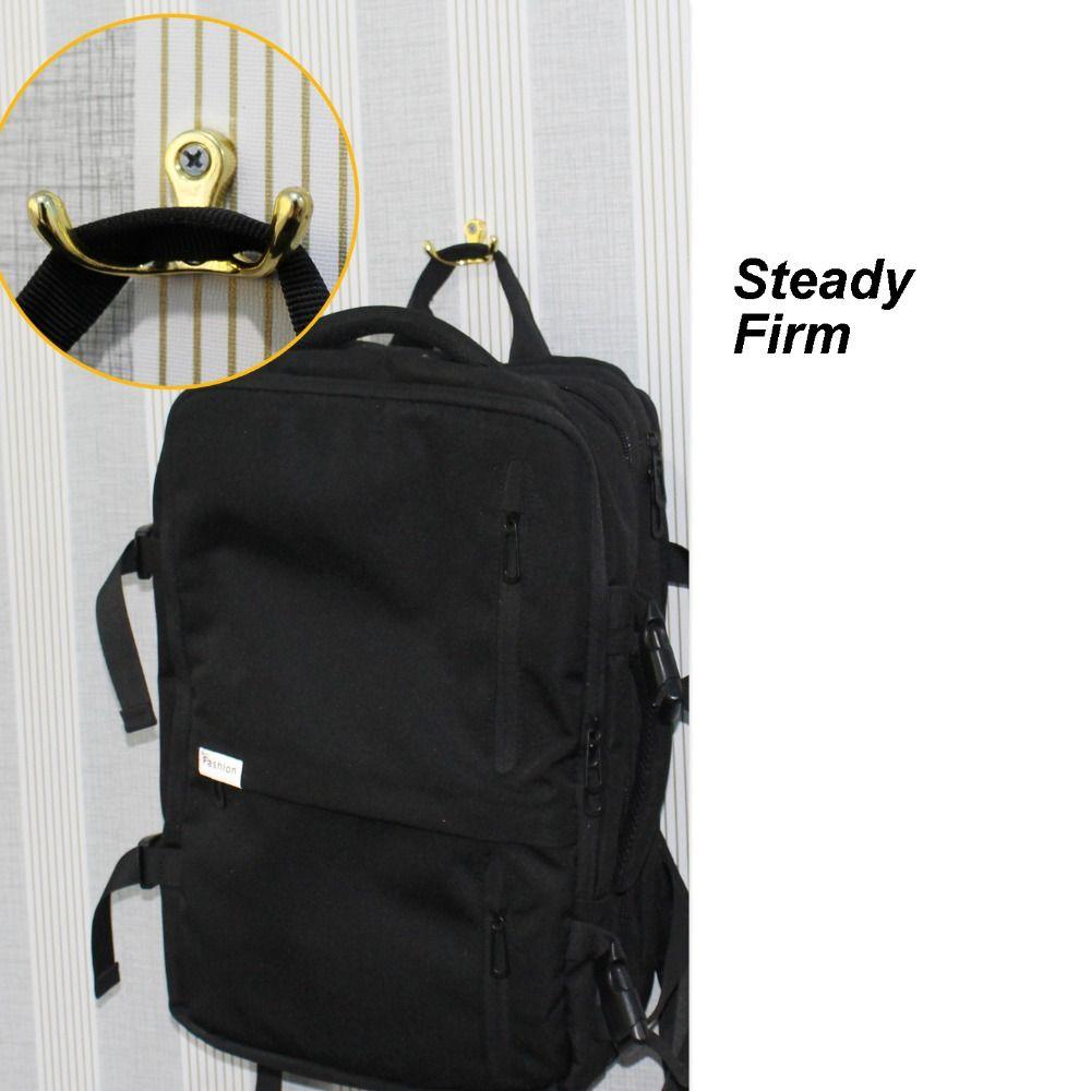 Zinc Alloy Wall Mounted Coat Rack Stable Towel Hook Creative Clothes Hanger Hook Universal