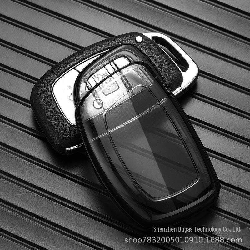 Чехол для ключа Beijing Hyundai для Mingtu, ix35, ix25, Langdong, Lingdong, Tucson, Sonata 9, Reina — прозрачная сумка