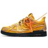 Off-White X Air Rubber Dunk University Gold Unisex Sneakers Black CU6015-700