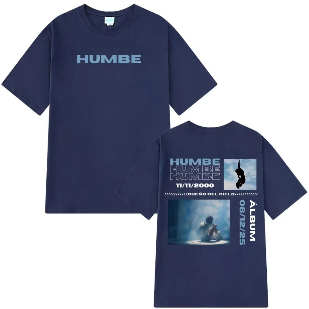 2026 Singer Humbe Esencia Tour Graphics T Shirts Unisex Women Hip Hop Tshirts Short Sleeve Fashion Oversized Cotton TShirts