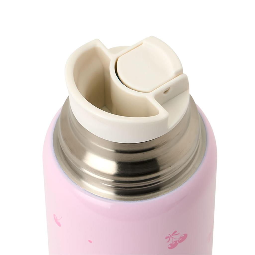 Sanrio 2WAY Stainless Steel My For Both Hot and Cold 620mL When Using a 670mL When Using a Direct with Name Space 096041 Bottle, Melody, Children,