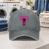 GANGSTER HipHop Washed Baseball Cap  Adjustable Lightweight Dad Hat for Parties Fashion Birthdays  Outdoor
