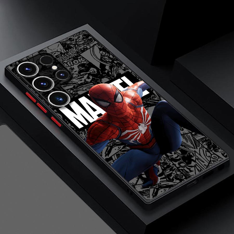 Чехол для телефона Spider-Man Heroes Return для Samsung Galaxy S26 S24 Plus S21 Note 20 10+ S20 S23 FE S22 S25 Ultra