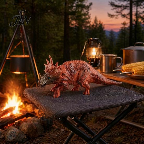 Dinosaur Shape Corn Fork Fork, with Durable PLA Handles And Stainless Steel Eco-friendly Holder Pins, Novelty Heat Protection Holders, for BBQ Picnic