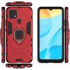 Чехол для Oppo A15 Чехол-обложка, Магнитный держатель для автомобиля Чехол-оболочка для Oppo A15 CPH2185 Чехол Красный
