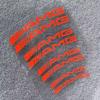 ZJH5   For Mercedes Benz AMG Waterproof Decals High-Temperature Resistant Brake Caliper Car Stickers Reflective Vinyl Wheel Rim Decals