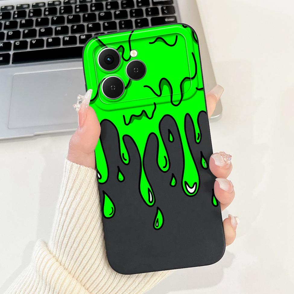 Чехол-крышка для Tecno Spark 40 Силиконовый Милый Мультяшный Модный Роскошный Забавный Крутой Расписной Чехол для Телефона Для Tecno Spark 40 Задняя Крышка