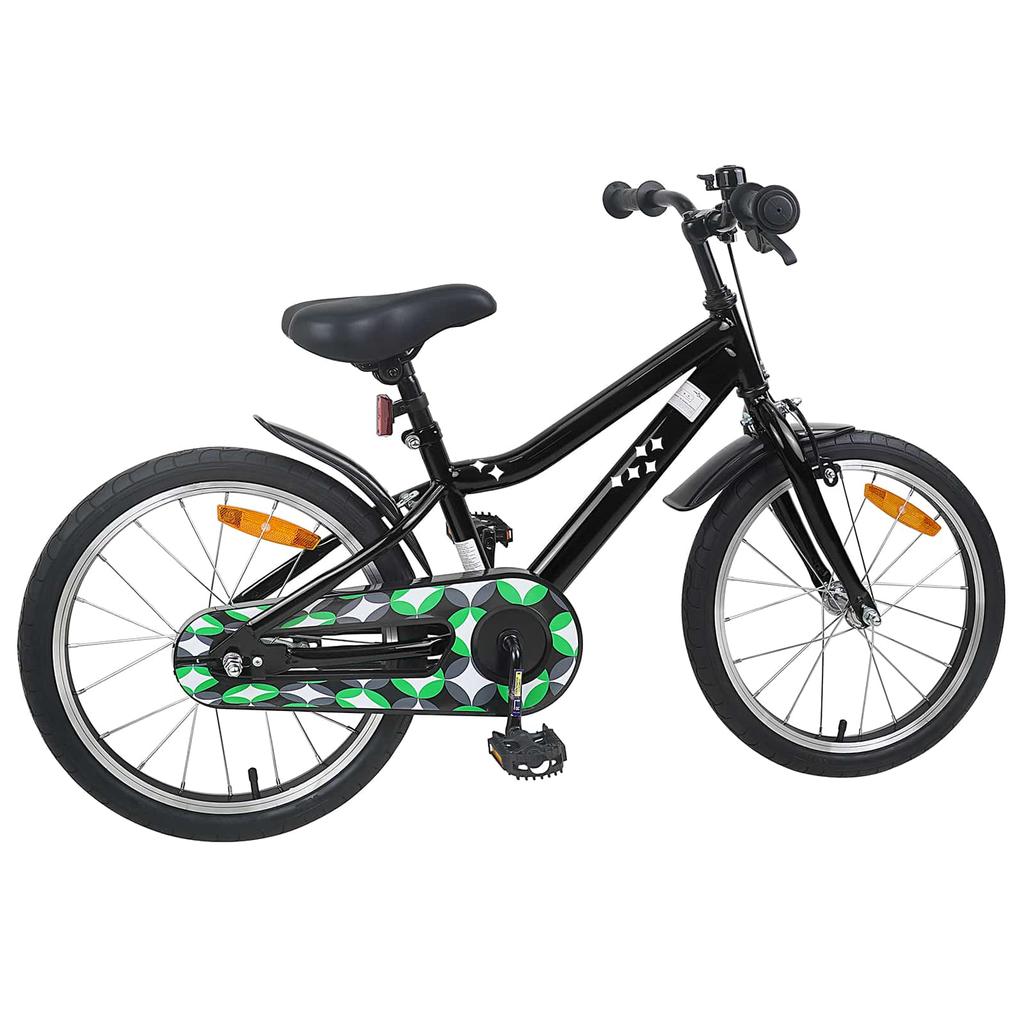 Kids Bike 18 Inch for Ages 5 7 Black