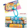 Pressable Keys 12 Keys Keyboard Keychain Clicker Sound Stress Relief Fidget Toy  Backpack Decor