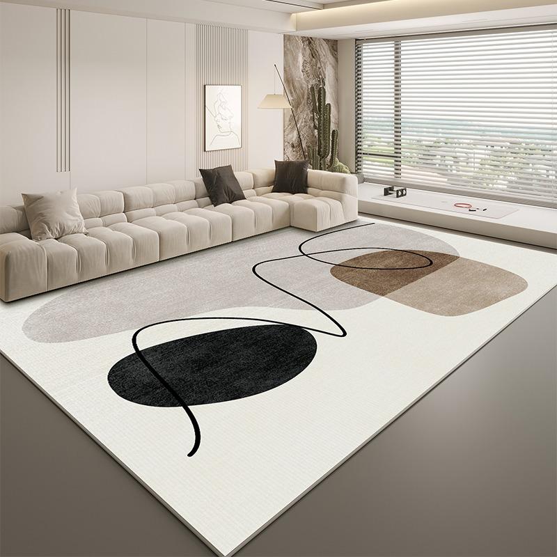Living Room Carpet Home Decoration Machine Washable Foldable Non-Slip Bedroom Bedside Rug Leisure Area Floor Mat Alfombra