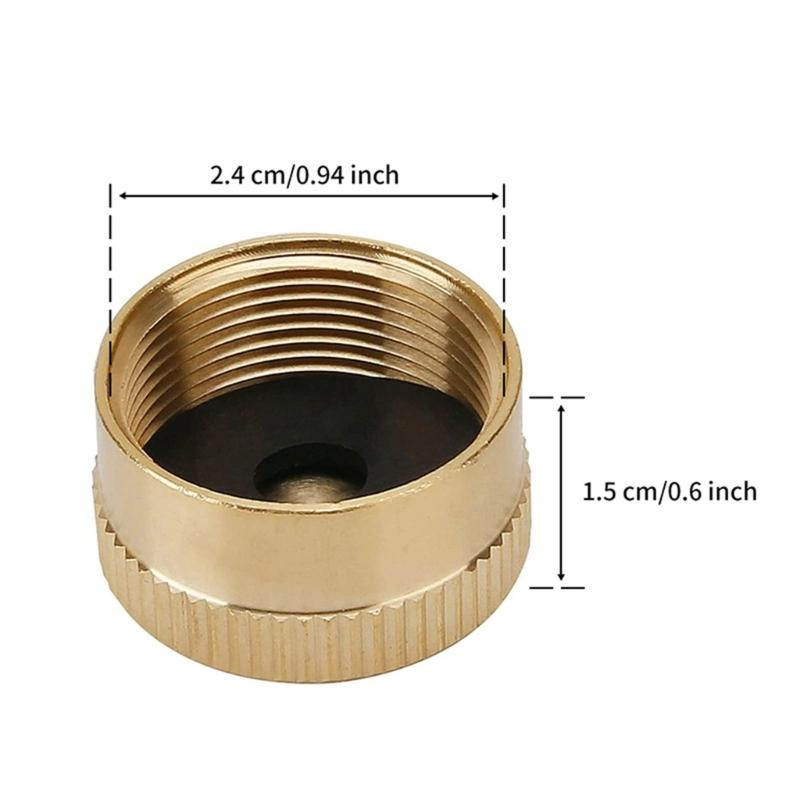 1lb Cylinder Seals Portable Propane Accessory Suitable for Camping and BBQ
