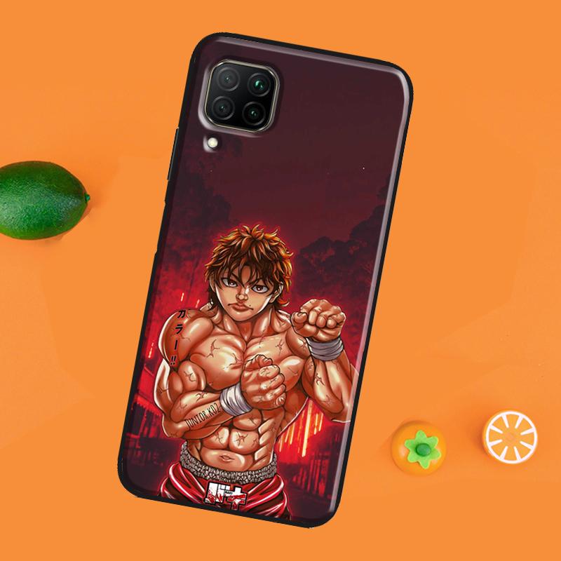 Baki the Grappler Japanese Anime Case For Huawei P30 Pro P20 P40 Mate 20 Lite P Smart 2021 2019 Nova 5T Honor 50 10i 9X 8X