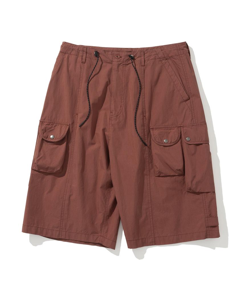 UNIFORM BRIDGE Ae Pocket String Shorts Brick
