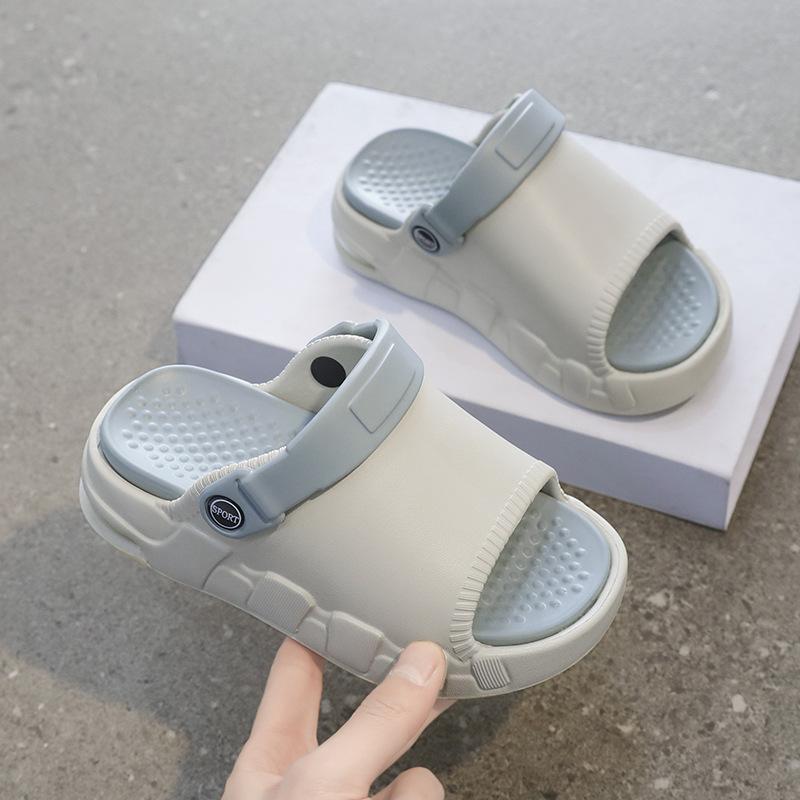 Summer Children'S Slippers Boys And Girls Non-Slip Soft-Soled Sandals Outside Wear Stepping On Shit Feeling Dual-Purpose Baby Sandals
