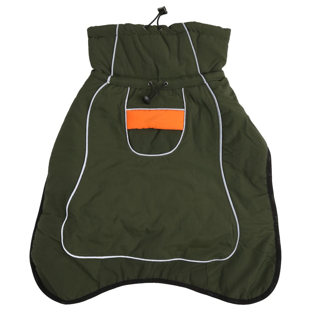 Зимнее пальто для собак, теплая ламинированная хлопковая утолщенная водонепроницаемая куртка для собак в холодную погоду для улицы OD