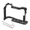 Andoer Camera Cage Aluminum Alloy Camera Video Cage with Dual Cold Shoe Mount Numerous 1/4 Inch &