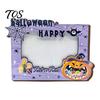 Indoor Festival Decorations Halloween Wooden Photo Frame, Double Layer Wood Tabletop Picture Holder, Holiday Table Creative Display Stand for