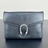 [Pre-Owned] Dionysus Double Tiger Head Buckle Chain Wallet Crossbody Bag Leather Mini - Very Good #1MS9QRA