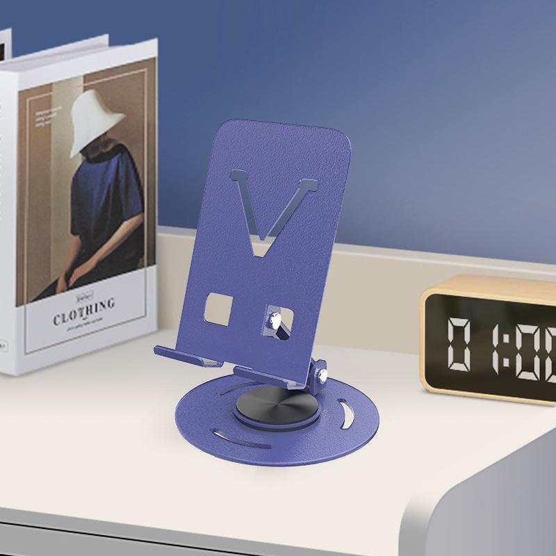 Цельнометаллическая вращающаяся на 360 градусов универсальная подставка для снятия стресса для телефона и планшета