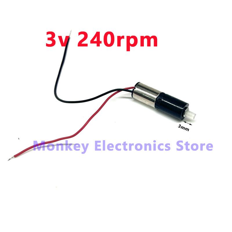 17rpm 111rpm 1111rpm DC 1V 1.7V Mini 6mm Planetary Gearbox Gear Reducer Motor Reduction Micro Coreless Motor DIY Robot Luggage