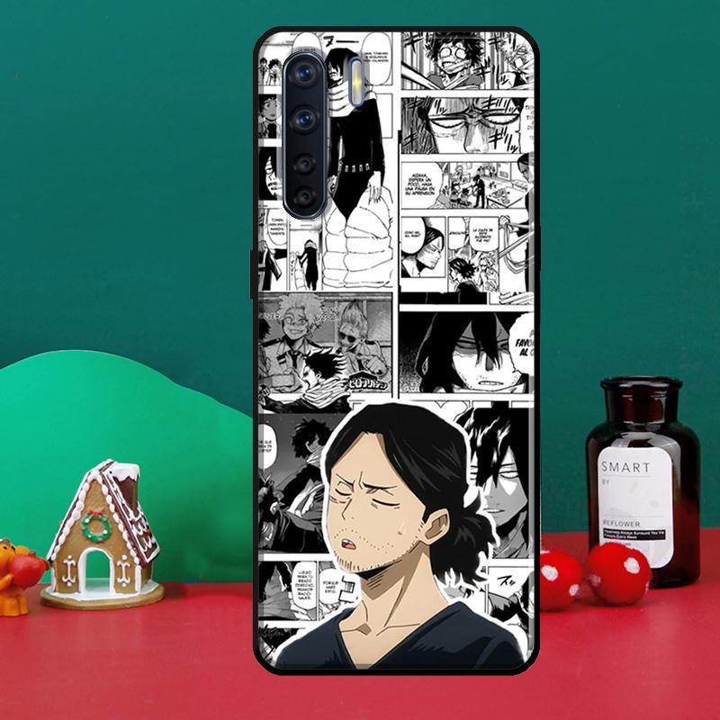 Чехол My Hero Academy Aizawa Shouta для OPPO A5 A9 A31 A53 2020 A53S A1K A3S A5S A15 A52 A72 A83 A91 A54 A74 A94 Coque