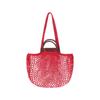 Longchamp Le Pliage Filet Модная холщовая сумка-тоут Женская сумка-тоут Красная 10121HVH548