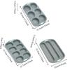 Household Non-stick Silicone Bread Pan Anti-scalding Heat-resistant Baking Mold Easy Release Rectangular Baking Tray Oven