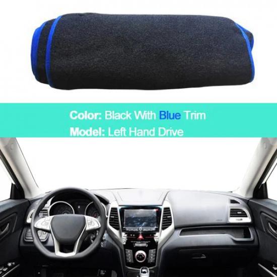 Car Dashboard Cover Carpet Cape Dash Mat For Ssangyong Tivoli 2015 - LHD RHD 2 Layers Sun Shade DashMat Pad 2016 2017 2018