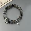 2024 New Chinese Style Ice Crack Beaded Bracelet for Men - High Fashion and Value