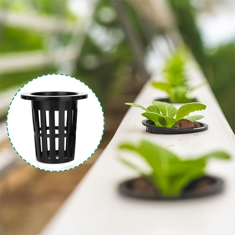 Hydroponic net cover - Reusable UV-resistant mesh cup with groove design suitable for elevated garden cloners and pneumatic systems