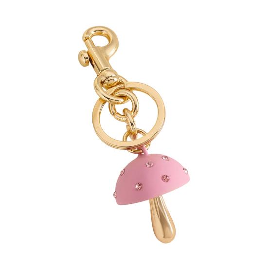 Брелок Гриб Форма Устойчивый к Выцветанию Сплав Брелок Рюкзак Держатель для Ключей Женские Сумки Ключи от Машины Украшение