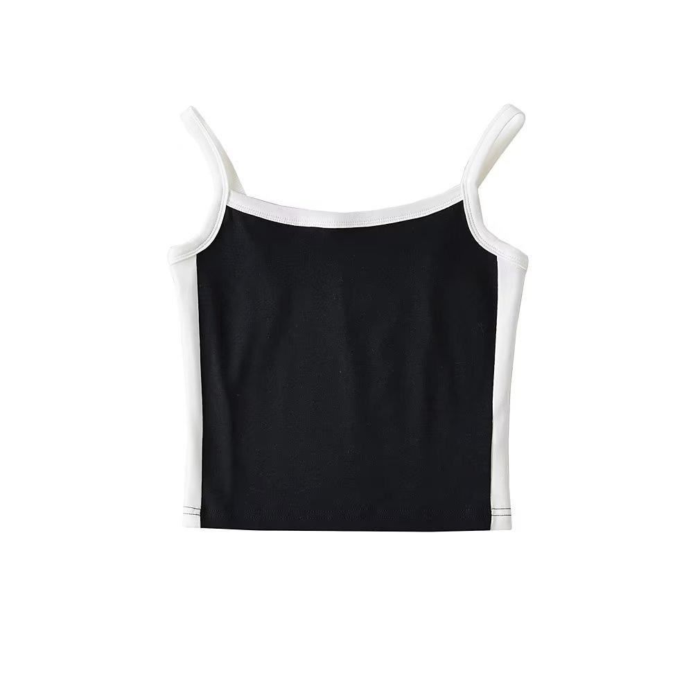 Spicy Girls Style Women's Short Vest Sweet Sleeveless Top Casual Slim Crop Top Lady