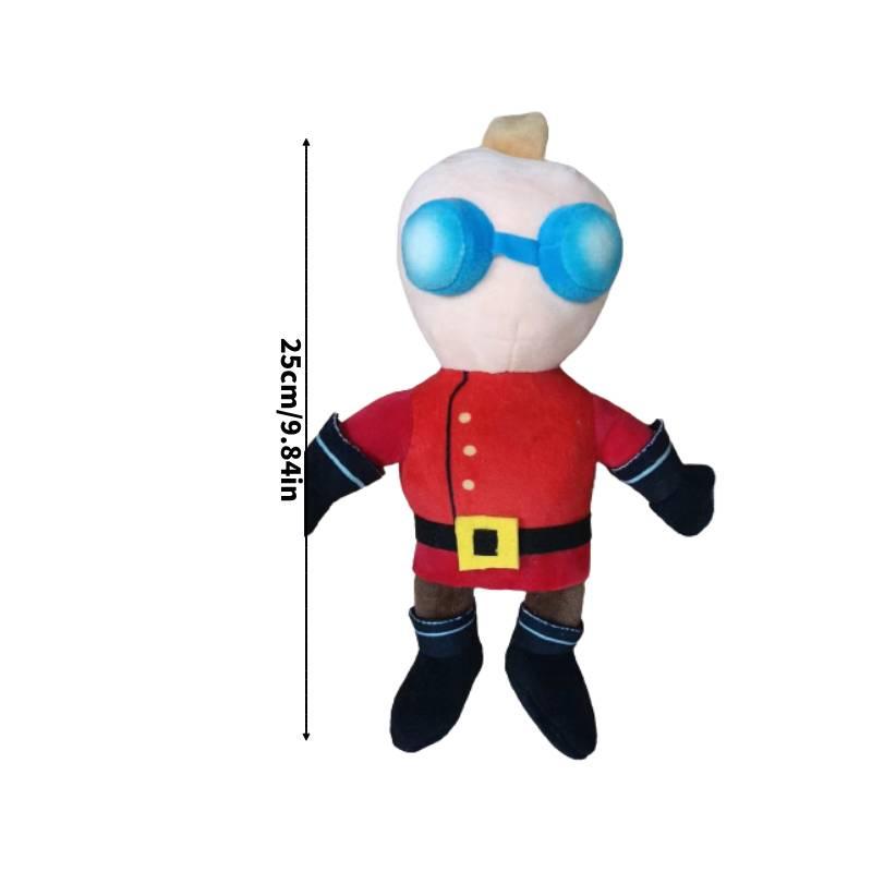 Cute Cartoon Panda Superman Plush Toy For Kids, Short-haired Stuffed Animal Doll