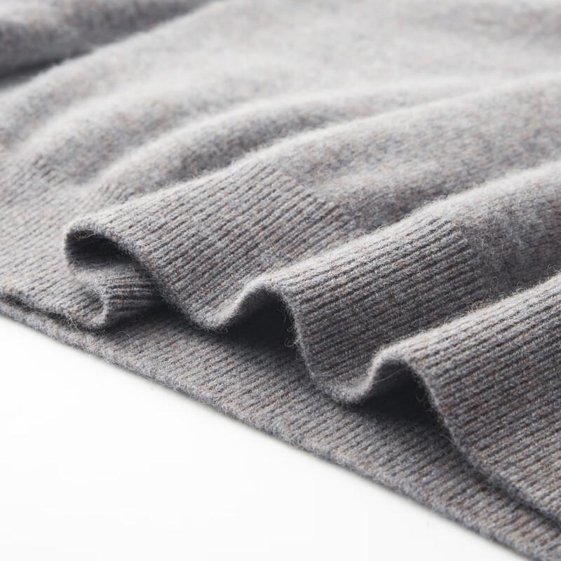 Men's Thickened Cashmere Wool Blend Crewneck Sweater