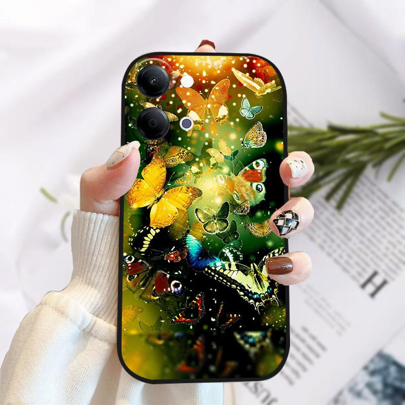 For VIVO Y05 Y 05 4G Case Fashion Painted Shockproof Bumper For VIVO Y11D Y21 4G 2026 Silicone Cover Soft TPU Phone Shell Coque
