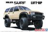 Aoshima Bunka Kyozaisha The Tuned Car Series Toyota VZN130G Hilux Surf Lift Up Пластиковая модель 1/24 №72 '91 (Машина)