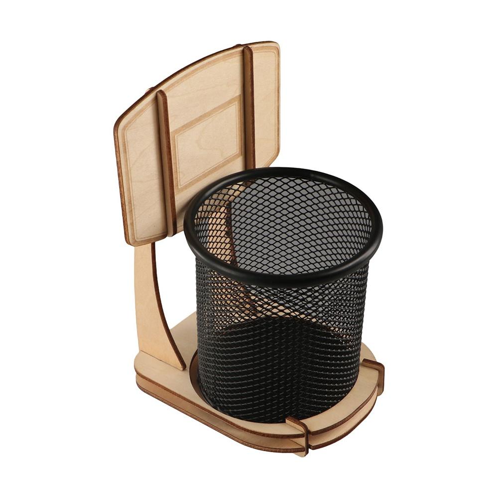 Creative Mesh Pen Holder Household Cosmetic Brushes Shelf Table Storage Supplies