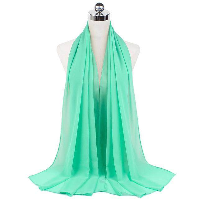 Muslim Women Bubble Crinkle Summer Thin Veil Hijab High Quality Solid Color Soft Long Shawls Foulard Islamic Arab Headscarf New